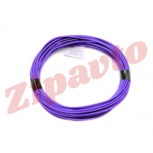 Провод сечением 1,0 кв. мм фиолетовый (отрезок 10 м.)
